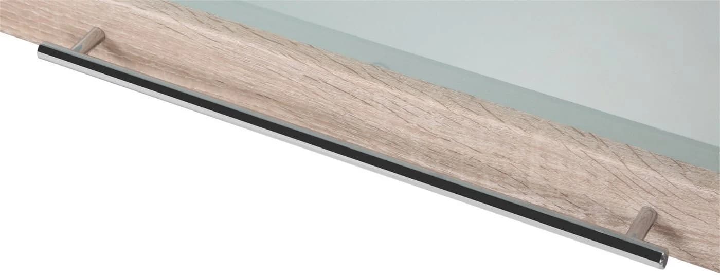 Klapphängeschrank KS-Wien Grau Hochglanz MDF - Bild 4