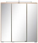 WELLTIME Spiegelschrank Portofino Braun mit LED-Beleuchtung Bild 3