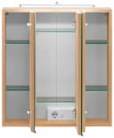 WELLTIME Spiegelschrank Portofino Braun mit LED-Beleuchtung Bild 4