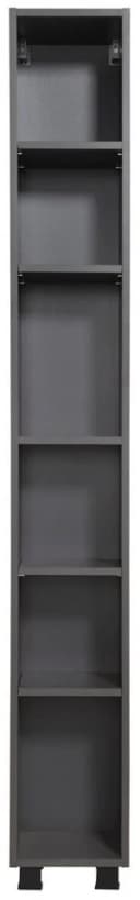 WELLTIME Hochschrank Trento Grau Badregal Bild 2