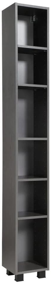 WELLTIME Hochschrank Trento Grau Badregal - Bild 3