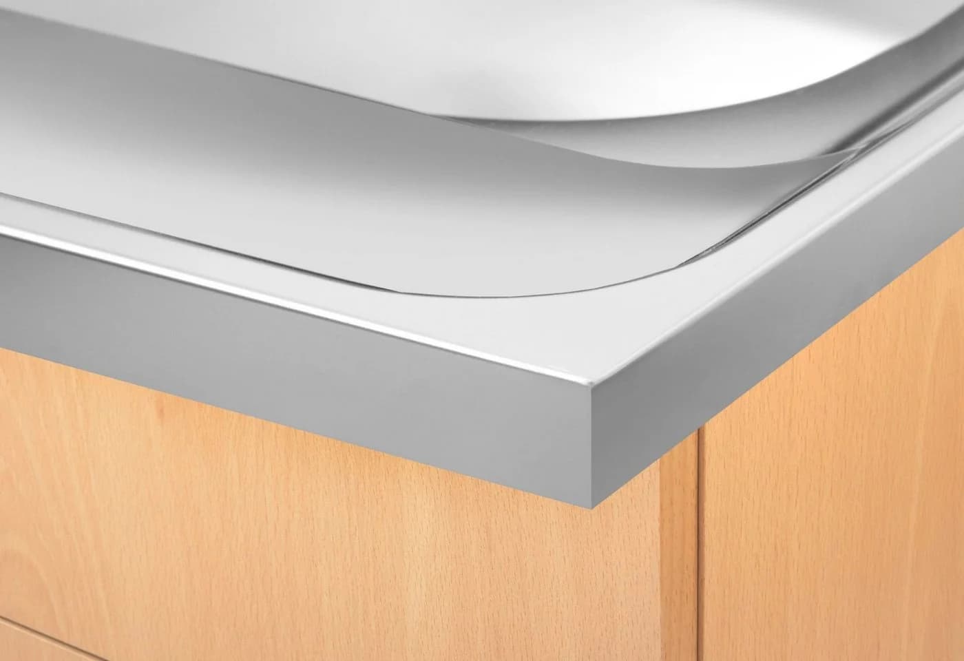 Kochstation Spülenschrank KS-Elster 80cm Braun Holzwerkstoff - Bild 3