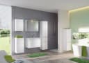 WELLTIME Seitenschrank Baabe Weiß Modern Softclose Bild 1