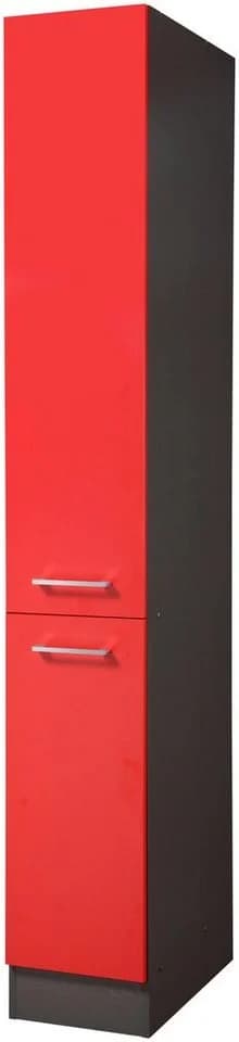 Apothekerschrank KOCHSTATION KS-Paris Rot/Grau - Bild 2