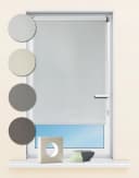 KUTTI Seitenzugrollo Ida Beige Klemmfix Lichtschutz Bild 5