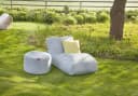 OUTBAG Sitzsack Wave Plus Grau Wetterfest Outdoor Bild 1