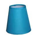 Dirk Davids Leuchten Lampenschirm Aufstecker Aqua Blau Chintz Stoff E14 Bild 2