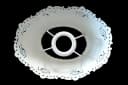 Dirk Davids Leuchten GmbH Lampenschirm Oval Metall Weiß Rosen Motiv Bild 3