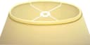 Dirk Davids Leuchten GmbH Lampenschirm Oval Creme Gold Soutache Bild 1