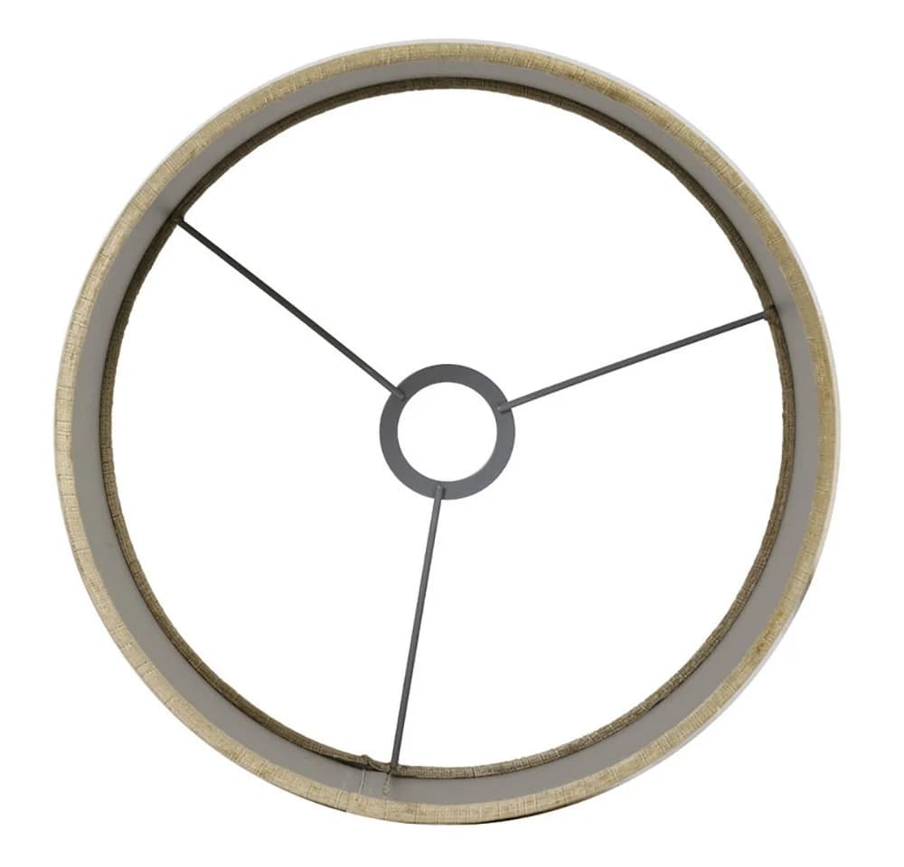 Dirk Davids Leuchten Lampenschirm Zylinder Velours Gold Bronze - Bild 3