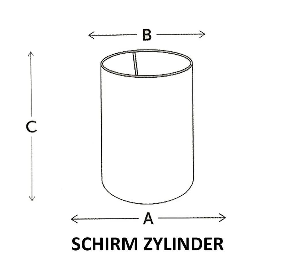 Dirk Davids Leuchten Lampenschirm Zylinder Velours Gold Bronze - Bild 4