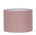 Dirk Davids Leuchten GmbH Lampenschirm Zylinder Leinen Rosa für Tischleuchte Bild 2