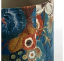 Dirk Davids Leuchten Lampenschirm Velours Blau Zylinder Bild 3