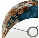 Dirk Davids Leuchten Lampenschirm Velours Blau Zylinder Bild 5