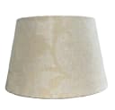 Dirk Davids Leuchten Lampenschirm Rund Creme Jacquard Bild 2