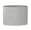 Dirk Davids Leuchten Lampenschirm Oval Velours Taupe Bild 2