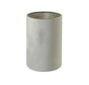 Dirk Davids Leuchten Lampenschirm Oval Velours Taupe Bild 3