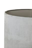 Dirk Davids Leuchten Lampenschirm Oval Velours Taupe Bild 5