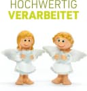 Schutzengel aus Weiß und Grau Bild 1