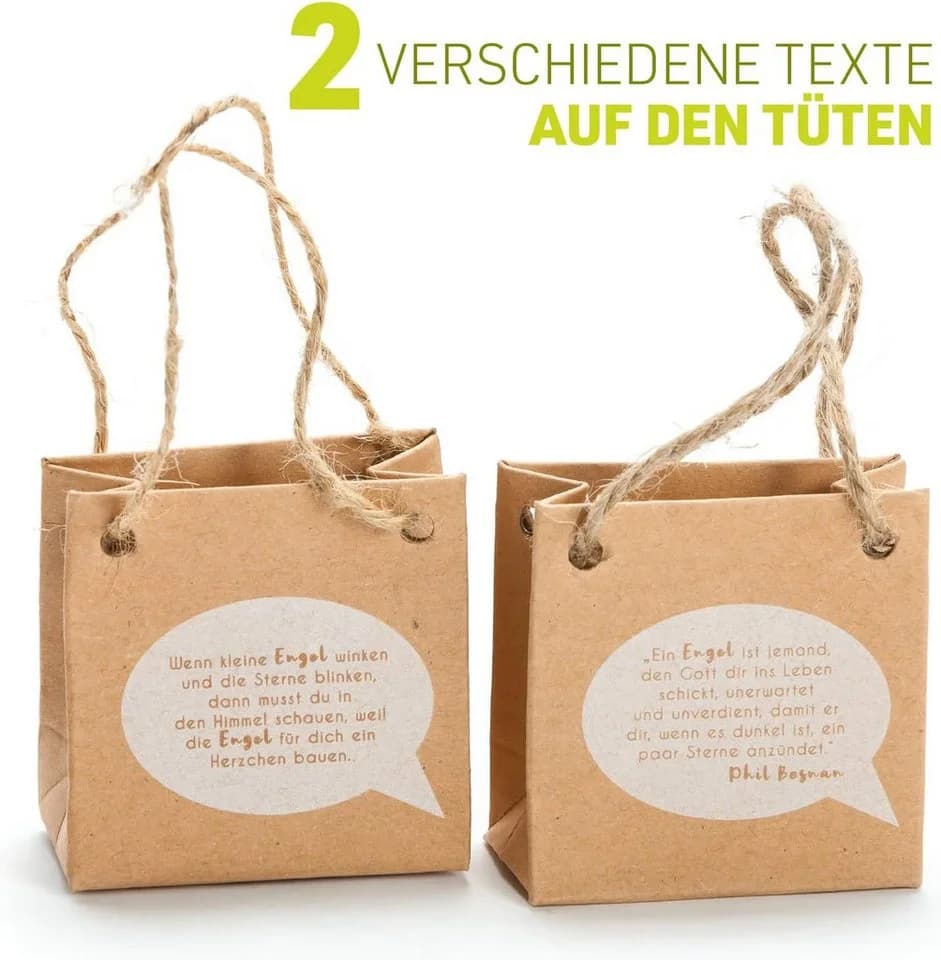 Schutzengel aus Weiß und Grau - Bild 4