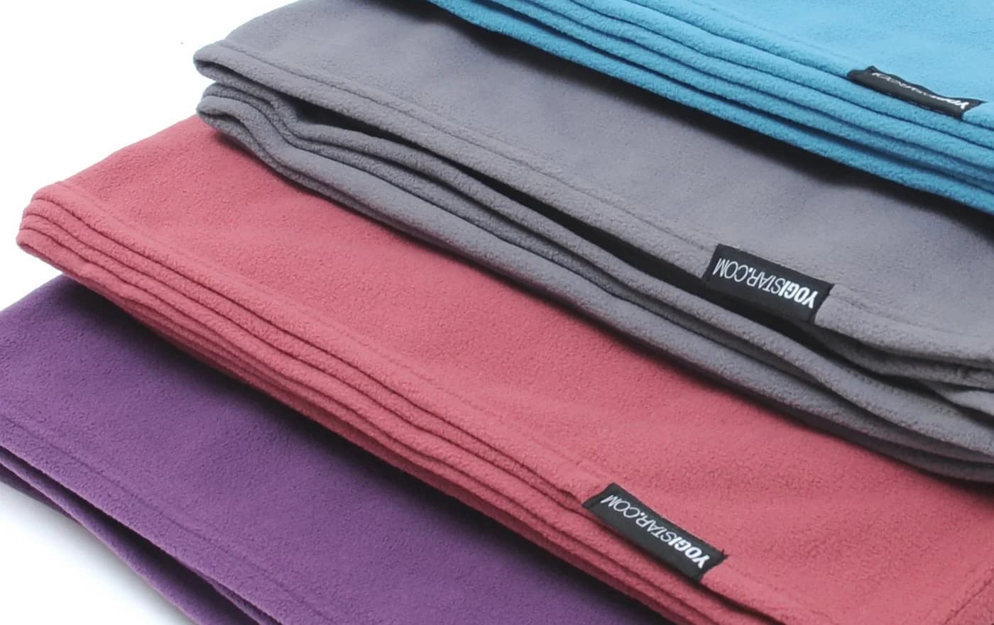 Yogistar Yogadecke yogiblanket casual Rot Fleece - Bild 4