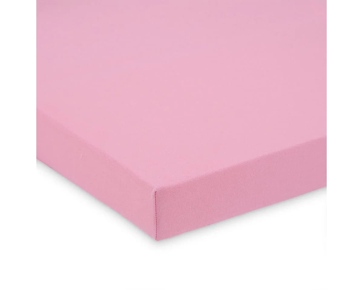 FabiMax Spannbettlaken Rosa 100% Baumwolle Jersey - Bild 2
