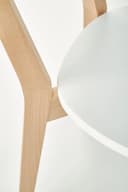 FabiMax Lenio 4-Fußstuhl Buche MDF Skandi-Stil Bild 3