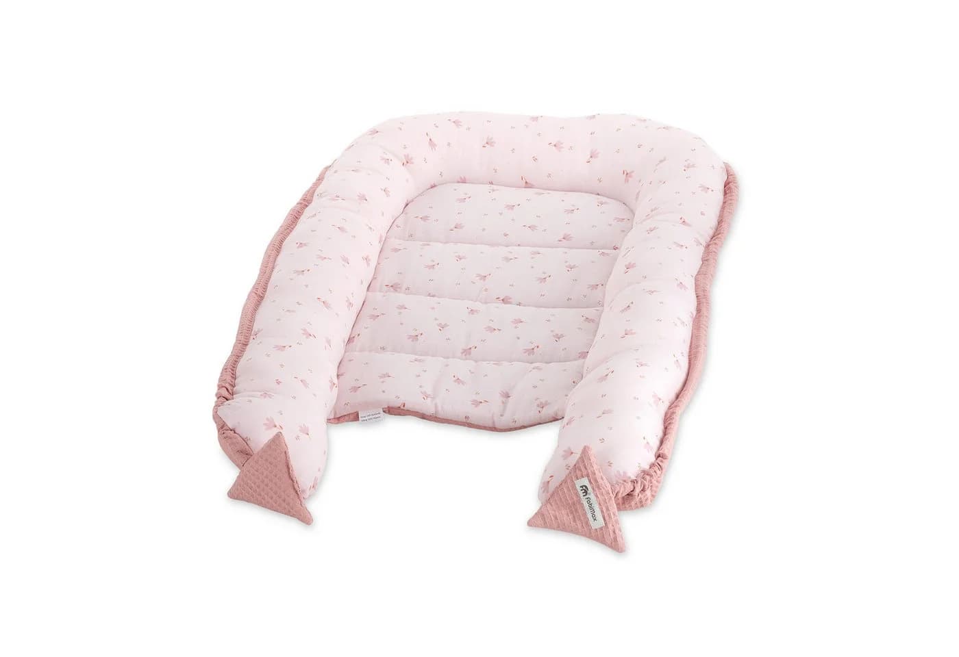 FabiMax Babynest Zweiseitig Baumwolle Waffel & Musselin - Bild 5