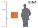 Radius Briefkasten Letterman 4 Orange mit LED Licht Bild 3