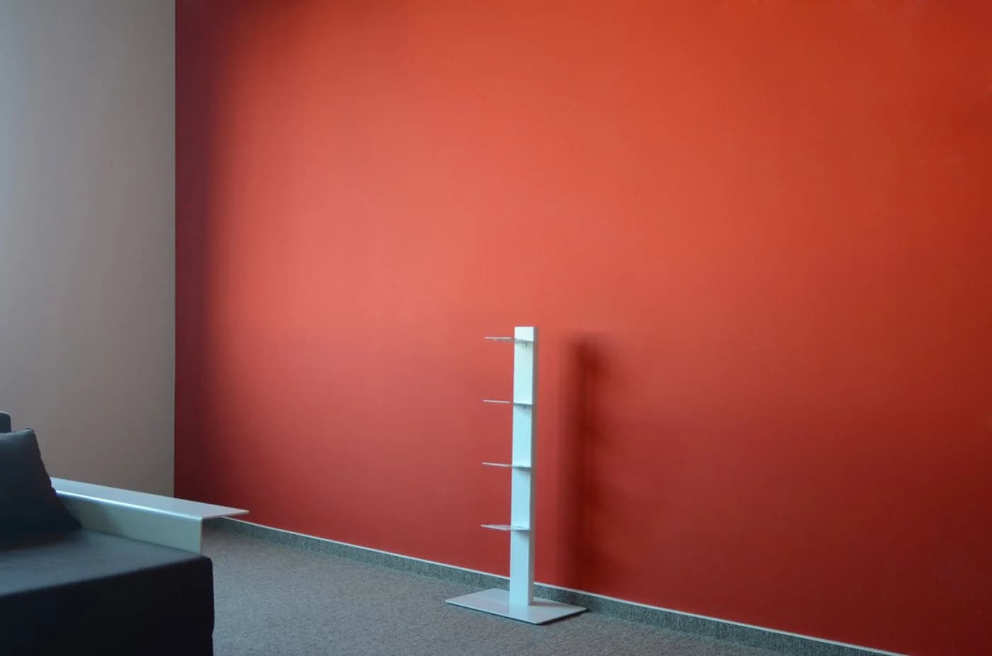 Radius Booksbaum 2 Bücherregal Standfuß Weiß Modern