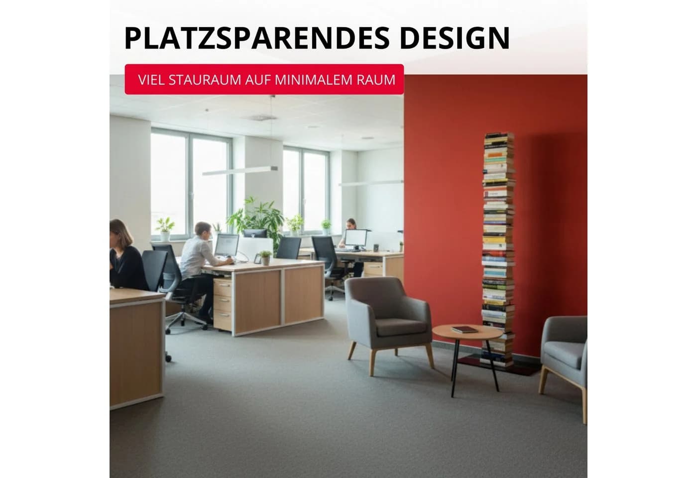 Radius Bücherturm Booksbaum 2 Stand groß - Bild 4