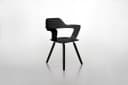 Radius Esszimmerstuhl Muse Schwarz - Comfort-swing Funktion Bild 1