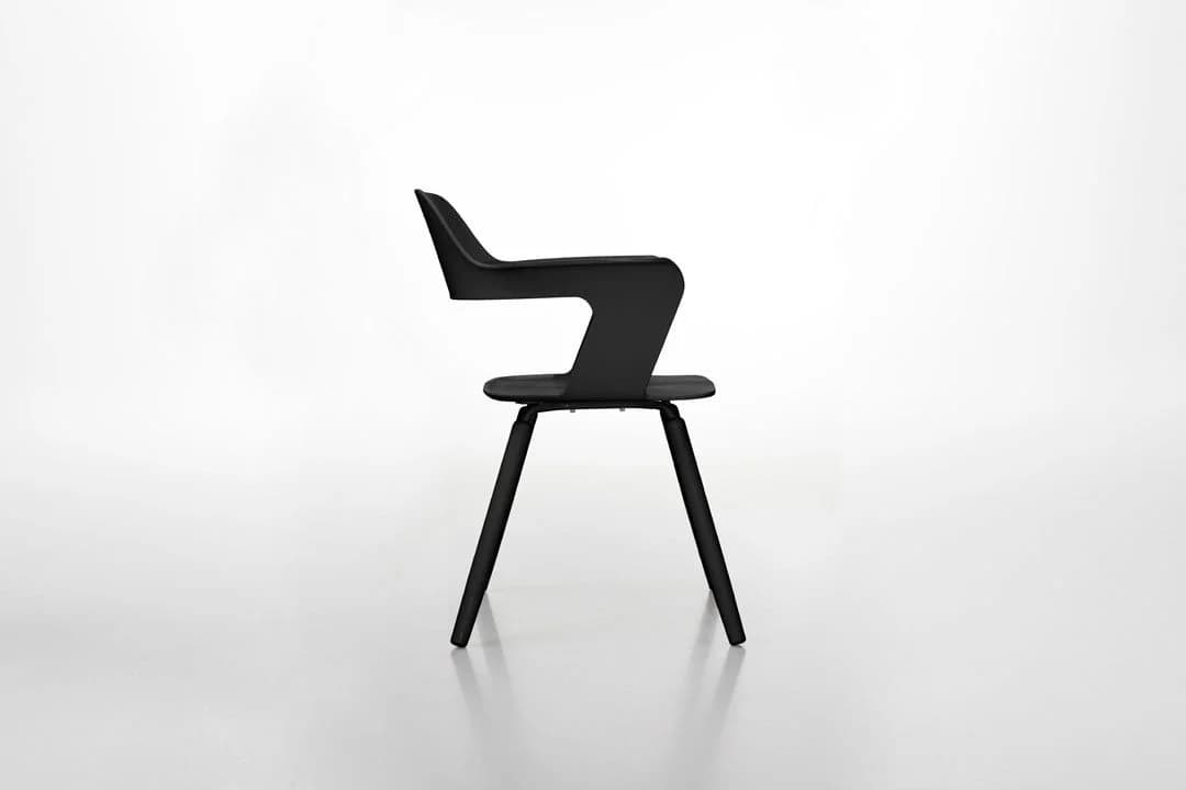 Radius Esszimmerstuhl Muse Schwarz - Comfort-swing Funktion - Bild 2