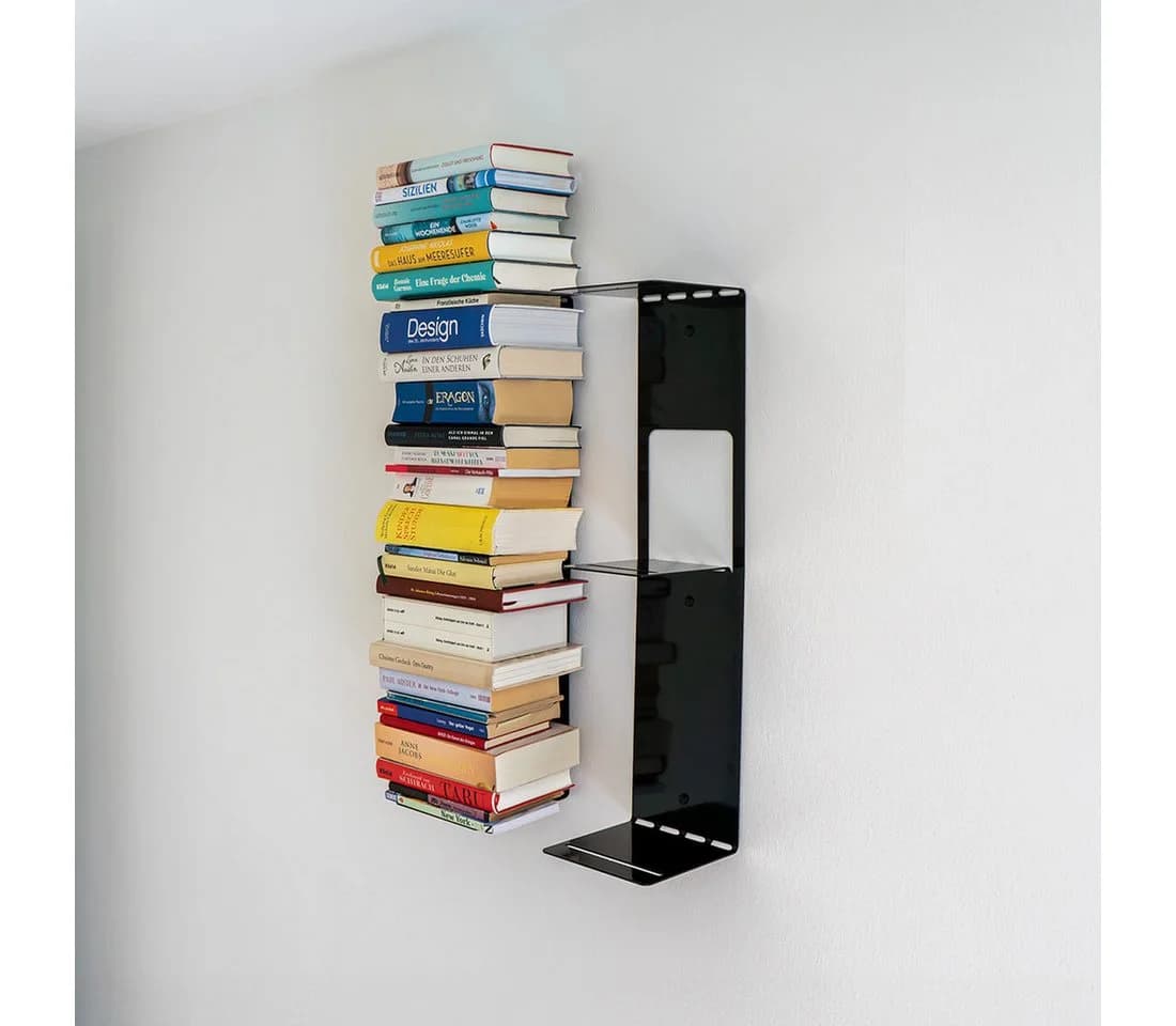 Radius Booksbaum Bücherregal Wandregal Schwarz/Weiß