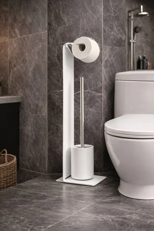 Radius WC-Garnitur PURORAGGIO - Schwarz/Weiß - Bild 2
