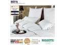 BEFA NATUR Federkopfkissen 80x80 cm Premium Entenfedern Bild 5