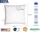 BEFA NATUR Federkopfkissen 80x80 Extra Fest 100% Entenfedern Bild 5
