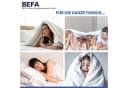 BEFA NATUR Federkopfkissen Extra Fest 1500g 100% Entenfedern Bild 1