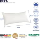 BEFA NATUR Federkopfkissen Extra Fest 1500g 100% Entenfedern Bild 4