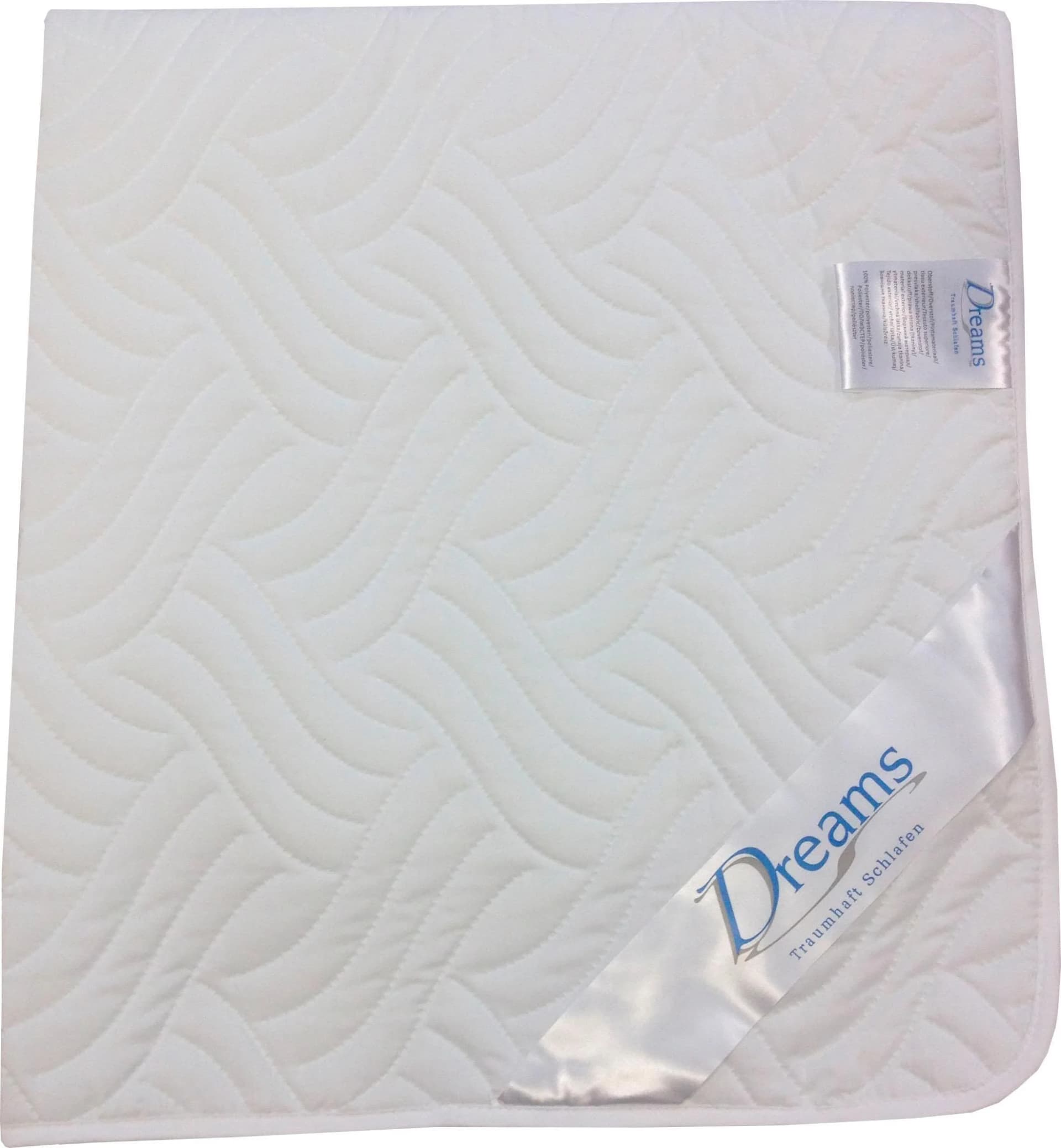 DREAMS Matratzenauflage Premium-Prägo Weiß 100% Polyester