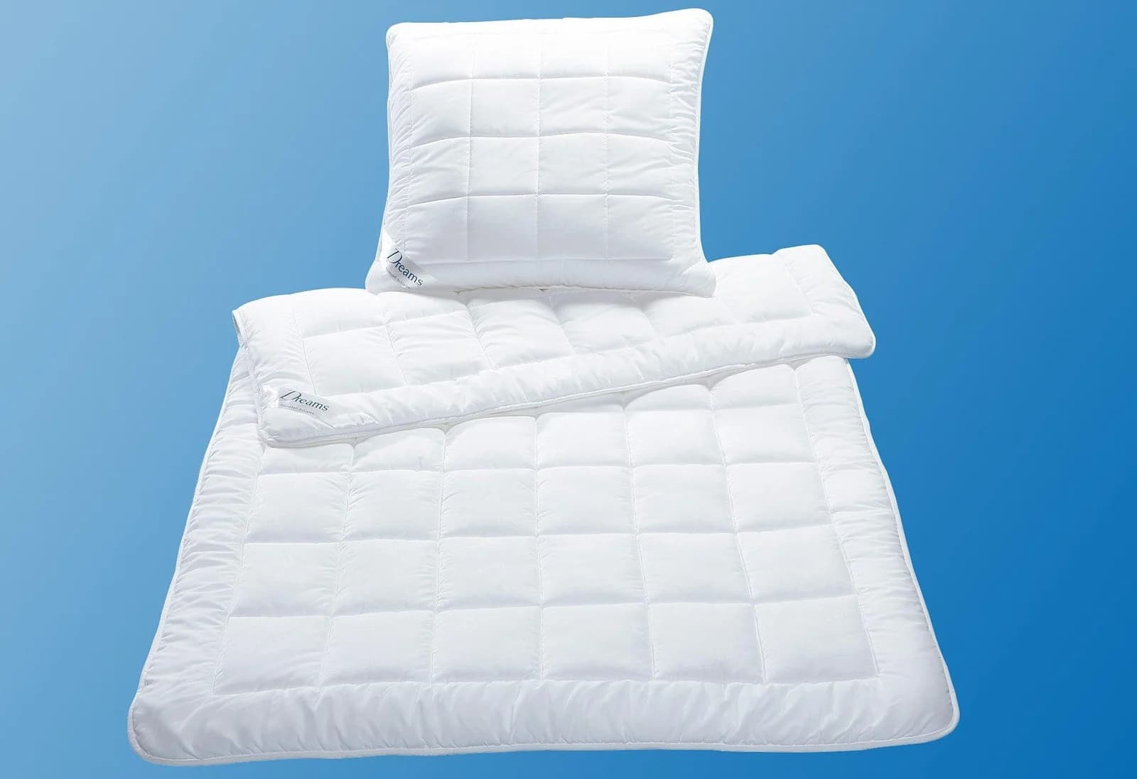 Dreams Microfaserbettdecke Superflausch Weiß