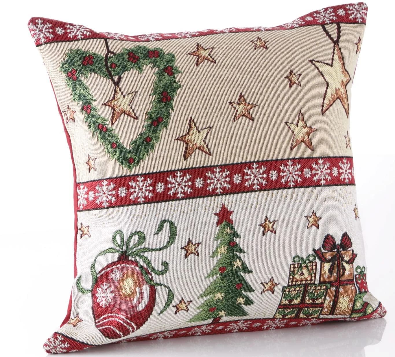 Dreams Kissenhülle Weihnachtszeit Patchwork-Dessin