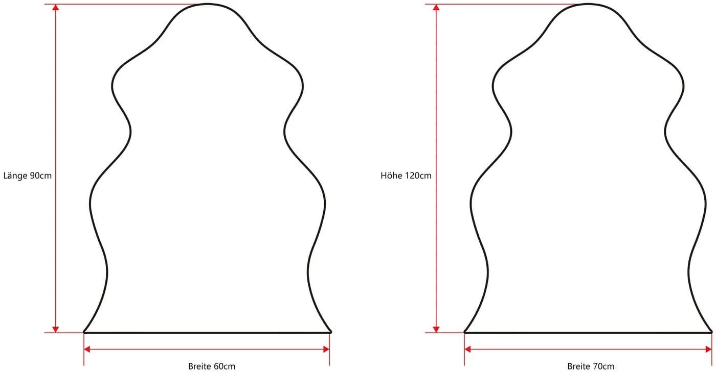 DREAMS Fellteppich Schaffell Rosa Weich & Kuschelig - Bild 5