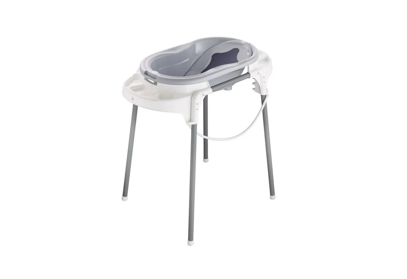 Rotho Babydesign Badewanne TOP mit Ständer Grau - Bild 2