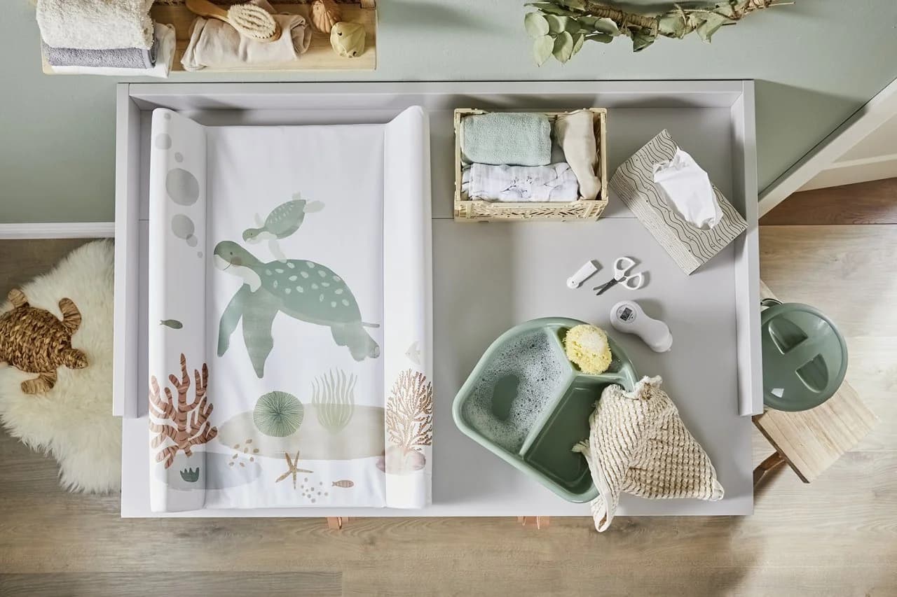 Rotho Babydesign Wickelauflage Sea Life Motiv