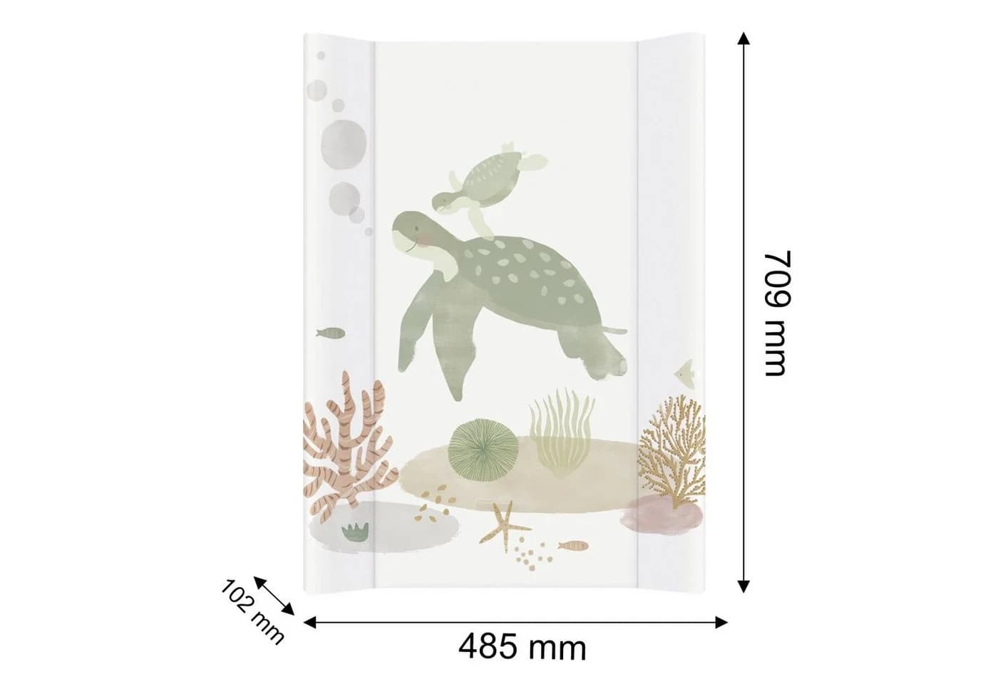 Rotho Babydesign Wickelauflage Sea Life Motiv - Bild 4