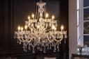 riess-ambiente Kronleuchter CRYSTAL 80cm klar Barock Design Bild 2