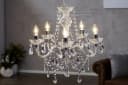 riess-ambiente Kronleuchter CRYSTAL 55cm klar Barock Design Bild 2