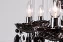 riess-ambiente Kronleuchter BLACK CRYSTAL XL Schwarz Barock Design Bild 4
