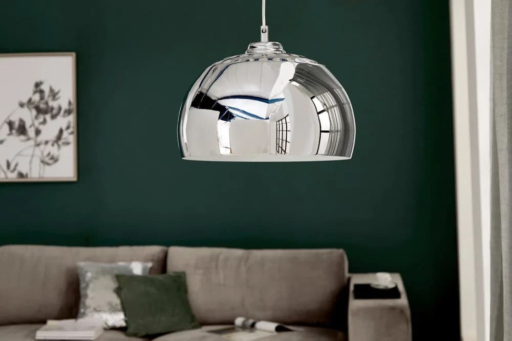 riess-ambiente Hängeleuchte CHROME BALL 32cm chrom